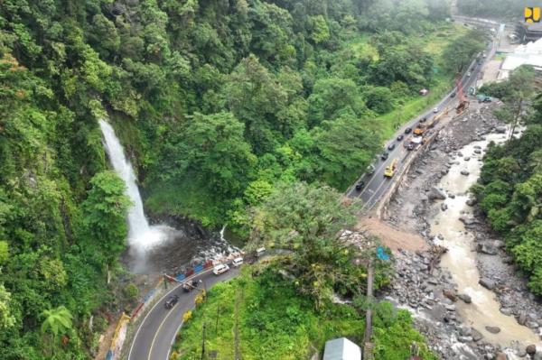 Jalur Padang&ndash;Bukittinggi siap 24 jam untuk mendukung kelancaran mudik Lebaran 2026 di Sumatra Barat. (Foto: Ist)