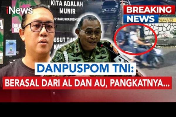 4 Prajurit TNI Terduga Penyiram Air Keras Andrie Yunus Ditahan, dari Matra AL dan AU