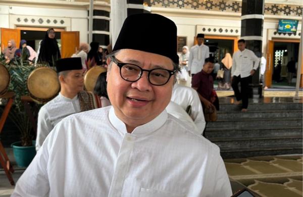 Airlangga Yakin Ekonomi RI Tumbuh 5,5%, Didorong Geliat Ramadan
