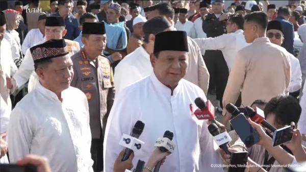 Prabowo: 100% Pengungsi di Aceh Sudah Keluar dari Tenda