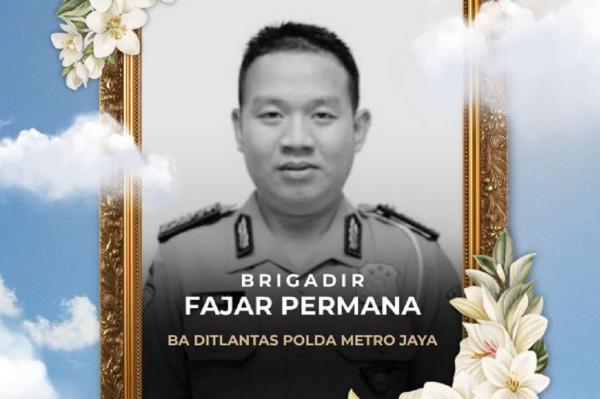 Kapolri Naikkan Pangkat Brigadir Fajar yang Gugur usai Amankan Lebaran