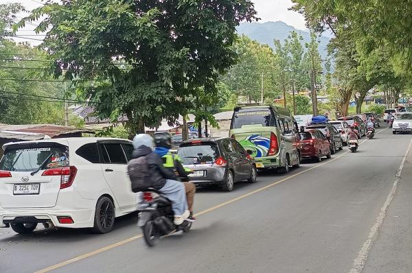 Polisi Pastikan Puncak Arus Balik di Lingkar Gentong Sudah Berakhir