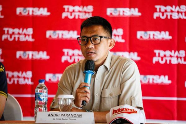 Kepala BTN Futsal Indonesia Andri Paranoan. (Foto: iNews/Andri Bagus)