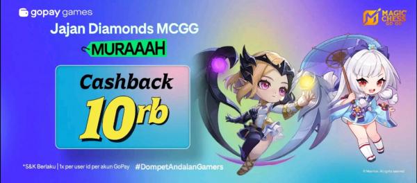 Top up Magic Chess hanya di GoPay Games. (Foto: dok GoPay)