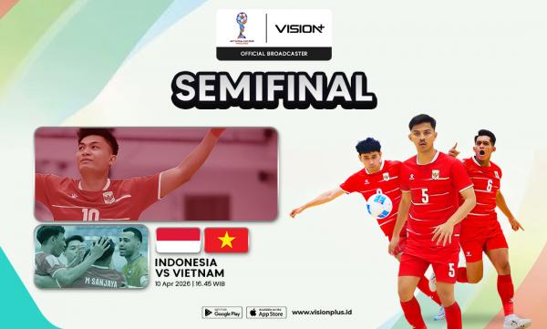 Cara Nonton Link Live Streaming Timnas Futsal Indonesia Vs Vietnam di Semifinal Piala AFF Futsal 2026