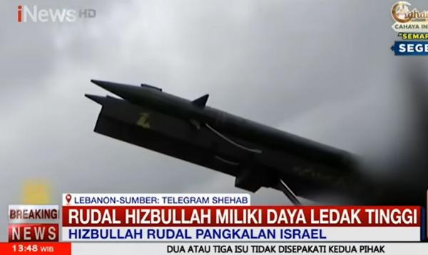 Hizbullah Balas Dendam, Pangkalan AL Israel Dibombardir Rudal Berdaya Ledak Tinggi