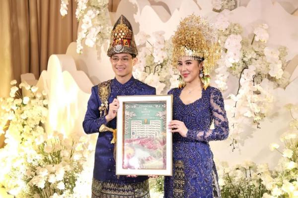 Teuku Rassya menikah dengan Cleantha Islan, Minggu 12 April 2026. (Foto: Instagram)