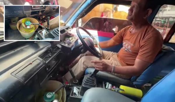 Viral Angkot Pakai Gas Melon di Sukabumi, Inovasi Sopir di Tengah Kekhawatiran Kenaikan Harga BBM