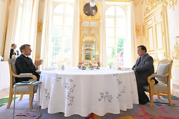 Prabowo dan Macron Bahas Pengadaan Alutsista hingga Pengembangan Energi Terbarukan