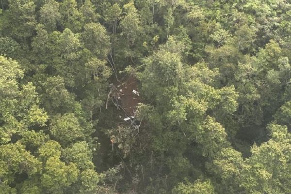 Helikopter Jatuh di Sekadau Kalbar, Seluruh Penumpang Tewas