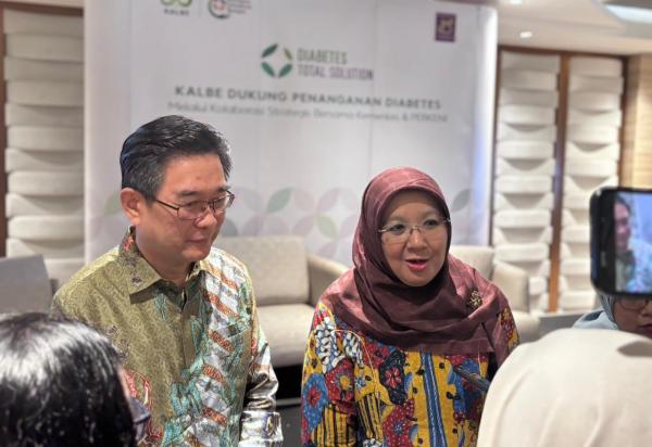 Diskusi kesehatan terkait dengan diabetes. (Foto: Muhammad Sukardi)