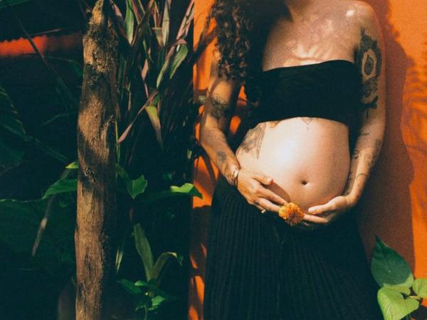 Potret Tasha Serena hamil anak pertama. (Foto: Instagram)