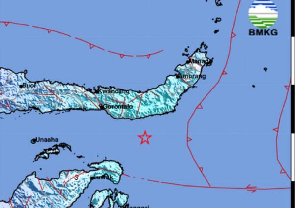 Update Gempa Terkini M 5,8 Guncang Bolaang Uki Sulut, Getaran Terasa hingga Gorontalo