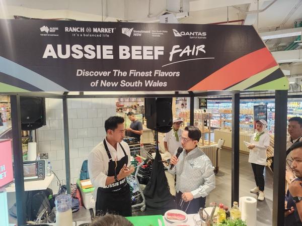 Demo memasak yang dipandu oleh Chef Fernando Sindu. (Foto: dok MLA)