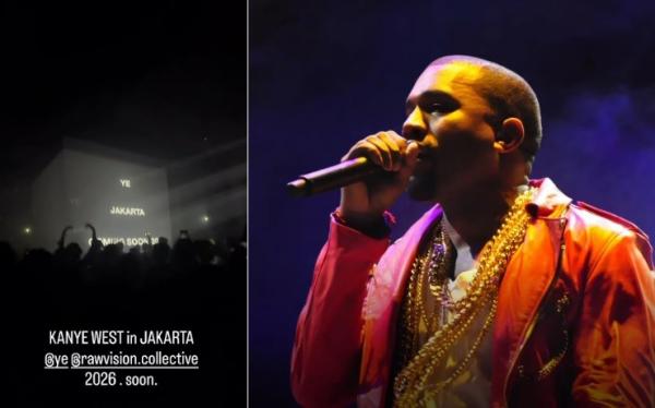 Heboh! Kanye West Bakal Gelar Konser di Jakarta