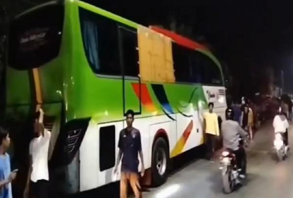 Kecelakaan Maut di Tebingtinggi: Pelajar Tewas Tergilas Bus saat Menyalip