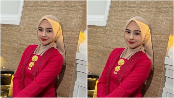 Ria Ricis tampil berbeba dengan hidung baru. (Foto: Instagram)