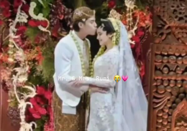 El Rumi dan Syifa Hadju resmi menikah. (Foto: Instagram)
