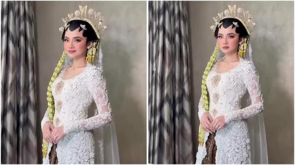 Syifa Hadju Wujudkan Kebaya Impian di Hari Pernikahan, Vera Anggraini Perancangnya!