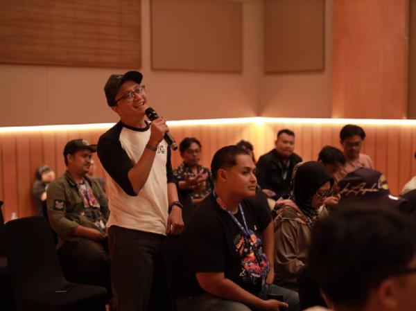 Salah satu pembahasan hangat di program Bintang Muda Lokananta (BML) Vol. 2 adalah topik musisi daerah lebih kreatif. (Foto: Istimewa)