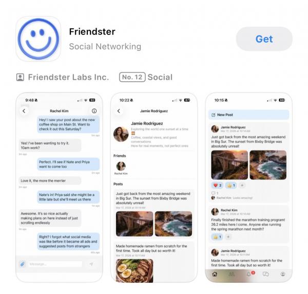 Fitur Friendster yang mengejutkan. (Foto: X)