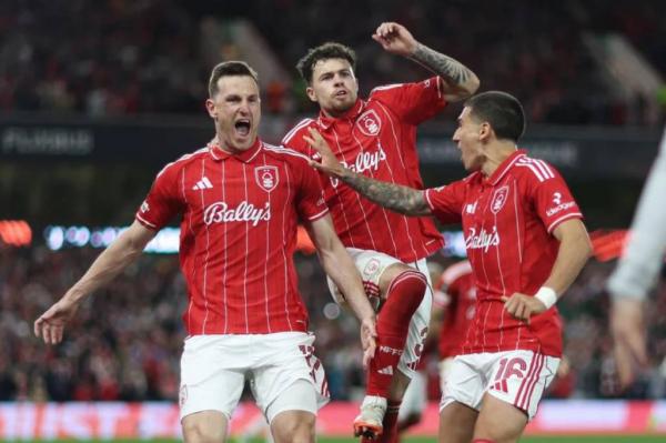 Hasil Liga Europa: Nottingham Forest vs Aston Villa 1-0, Braga Gilas Freiburg 2-1! Drama Penalti dan Gol Injury Time