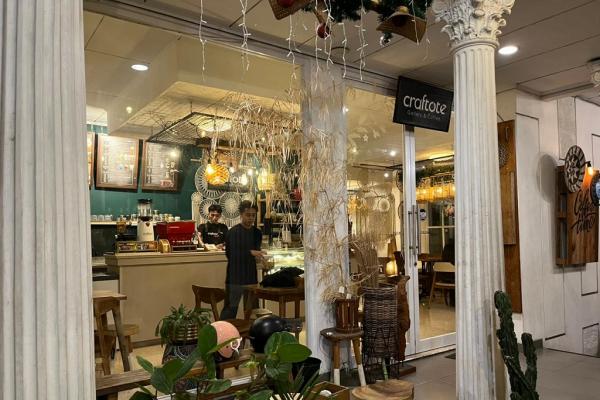 Craftote Gallery & Coffee. (Foto: Rizky Agustian)