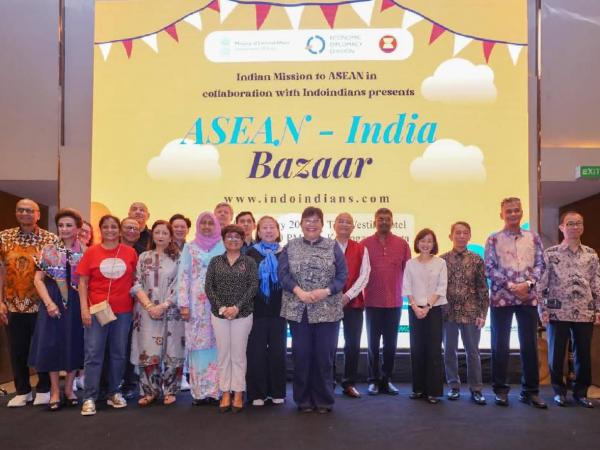 Festival budaya ASEAN-India Bazaar 2026 di Jakarta. (Foto: Instagram)