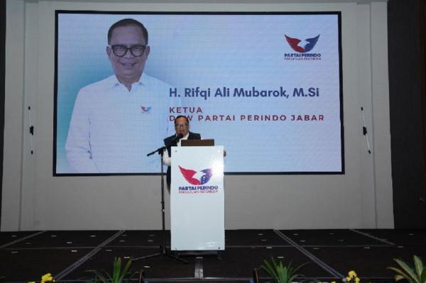 Rifqi Ali Mubarok dipercaya memimpin DPW Partai Perindo Jawa Barat dengan membawa visi politik yang dekat dengan masyarakat. (Foto: Ist)