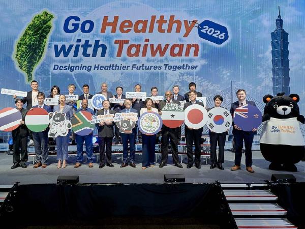 Kampanye kesehatan internasional bertajuk Go Healthy with Taiwan 2026. (Foto: Istimewa)
