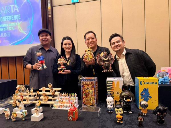 Pameran art toy yang bisa jadi destinasi wisata. (Foto: Istimewa)
