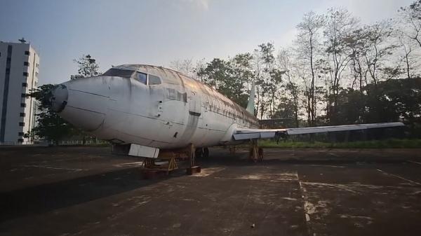 PTDI berencana menjadikan dua Boeing 737 yang terlantar sejak 2005 sebagai sarana edukasi jika tidak ada pihak yang mengklaim kepemilikannya. (Foto: iNews).