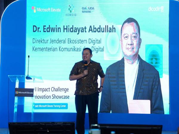 Direktur Jenderal Ekosistem Digital Kementerian Komunikasi dan Digital (Komdigi), Edwin Hidayat Abdullah. (Foto: Istimewa)