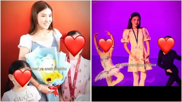 Sarwendah dan anak-anaknya. (Foto: Instagram)