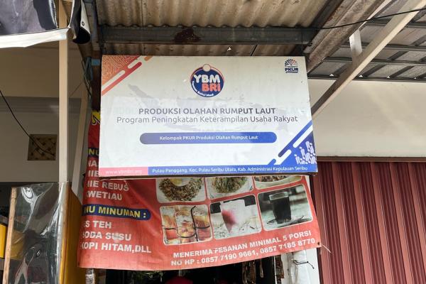 Warung milik Mahdiah untuk menjajakan Dorula. (Foto: Rizky Agustian)