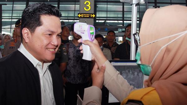Erick Thohir Gandeng Startup Tangani Pasien Corona ke Rumah