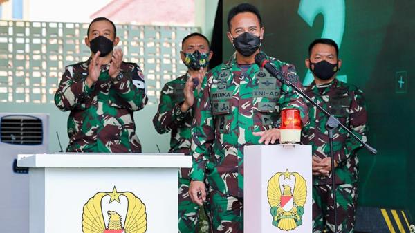 Jenderal Andika Perkasa Resmikan Instalasi Tahanan Militer Canggih