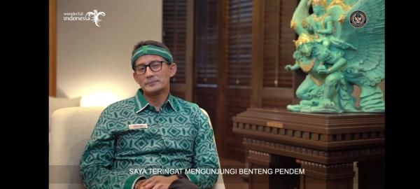 Sandiaga Uno Sangat Rindu ke Benteng Pendem Cilacap, Mengapa?