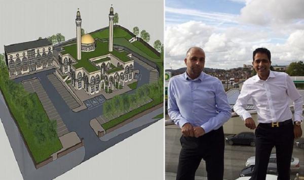 Dua Miliarder Inggris Bangun Masjid Megah di Blackburn