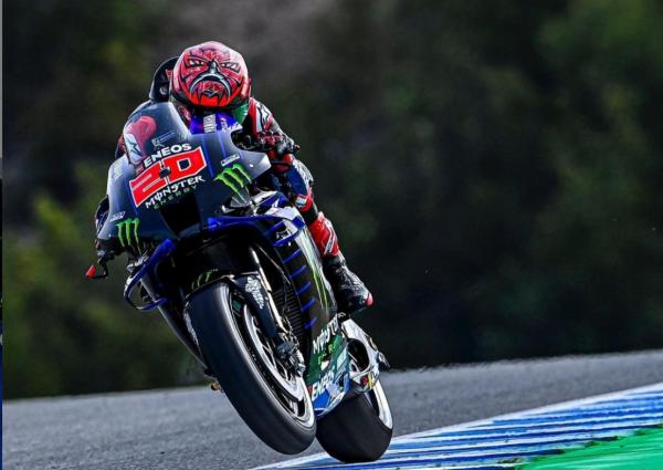 Hasil Kualifikasi MotoGP Spanyol: Quartararo Kembali Tercepat, Marquez Kecelakaan