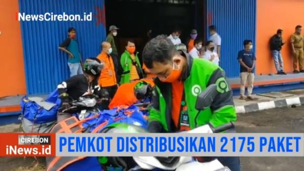 Distribusikan 2.175 Paket Sembako Ke Warga Terdampak Covid-19 Manfaatkan Ojek Online