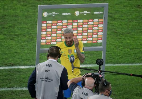 Final Copa America 2021 Brasil vs Argentina, Adu Kuat Neymar Jr dengan  Lionel Messi