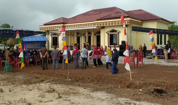Megah, Kantor Desa di Bangka Selatan Dibangun dengan Anggaran Hampir Rp1 Miliar