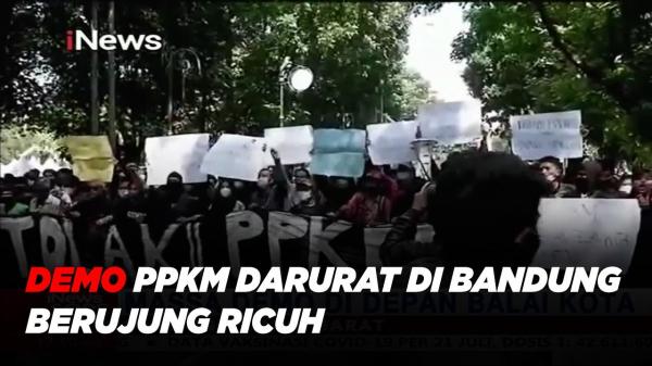 Dalang Penyuruh Bawa Bom Molotov Saat Demo Tolak PPKM Darurat di Bandung Terungkap