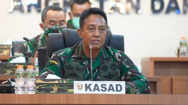 Jenderal TNI Andika Perkasa Sebut Cyber dan Intelijen Jadi Fokus Utama