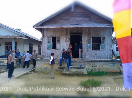 Tim Pansus DPRD Babel Berkunjung ke Rumah Tua Simpang Katis