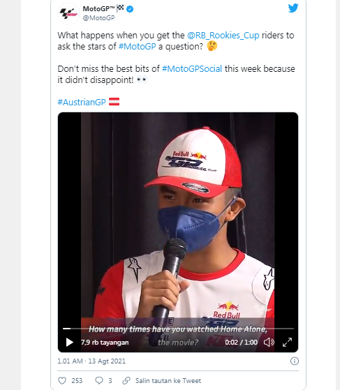 Pembalap Indonesia Bikin Heboh Netizen, Quartararo Sampai Senyum