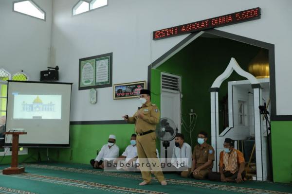 Gubernur Erzaldi : Jadikan Masjid untuk Kemaslahatan Umat