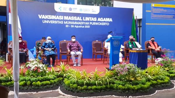Video UMP Selenggarakan Vaksinasi Lintas Agama