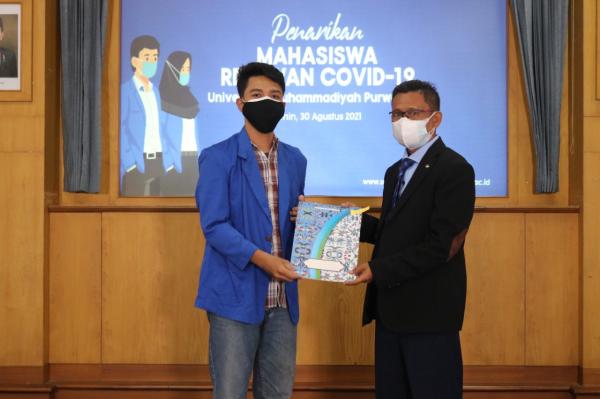 KKN Relwan Covid-19 UMP Mendapat Penghargaan Bupati Banyumas